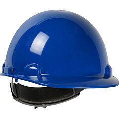 Dynamic 280-Hp341R-17 Cap Style Smooth Dome Hard Hat With Hdpe Shell, 4-Point Suspension And Wheel-Ratchet Adjustment, Royal
