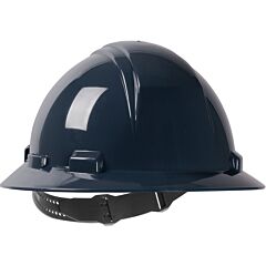 Dynamic 280-Hp641-08 Full Brim Hard Hat With Hdpe Shell, 4-Point Suspension And Pin-Lock Adjustment, Navy