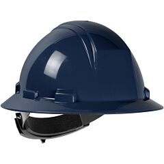 Dynamic 280-Hp642R-08 Type Ii Full Brim Hard Hat With Hdpe Shell, 4-Point Suspension And Wheel Ratchet Adjustment, Navy