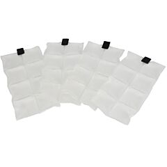 Ez-Cool 390-Hy099 Replacement Phase Change Cooling Packs, 4 Pack, Clear