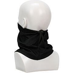 Ez-Cool 393-Ez310-Blk Adjustable 2-Layer Neck Gaiter, Black