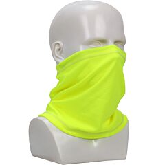 Ez-Cool 393-Ez310-Yel Adjustable 2-Layer Neck Gaiter, Hi-Vis Yellow