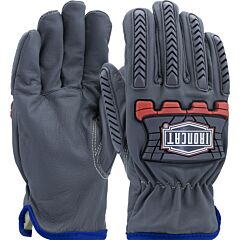 Ironcat Ic993Koab/S Goatskin Lea Drivers, Oil Armor, Keystone Thumb, A5 Cut Liner, Arc Rated Ppe, Gray, Size Small