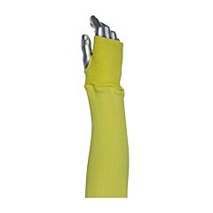 Kut Gard 10-Kam12 Ar/Fr Single-Ply Acp Kevlar® Blended Sleeve With Thumb Hole, Yellow, Size 12"