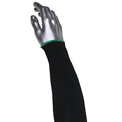 Kut Gard S10Atafr/5Bk-Ew-Es6-22 Single-Ply Ata® Modacrylic Blended Sleeve, Wide Width, Black, Size 22