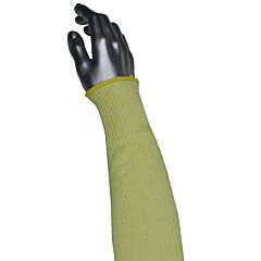 Kut Gard S10Atafrcm/4-Es6-18 Single-Ply Ata® Sta-Cool™ Blended Sleeve, Yellow, Size 18"