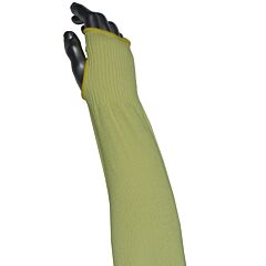 Kut Gard S10Atafrcm/4-Es6-22T Single-Ply Ata® Sta-Cool™ Blended Sleeve With Thumb Hole, Yellow, Size 22