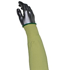 Kut Gard S10Atafrcm/4-Ew-Es6-18 Single-Ply Ata® Sta-Cool™ Blended Sleeve, Wide Width, Yellow, Size 18