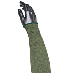 Kut Gard S13Atafr/4Ha-Ew-Es6-22 Single-Ply Ata® Hide-Away™ Fr Blended Sleeve, Wide Width, Green, Size 22