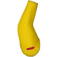 Novax 193-0-Regular Class 0 Rubber Insulating Sleeve, Yellow, Size Medium