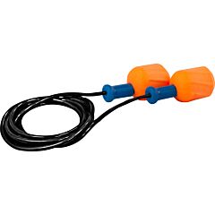 Pip 267-Hpf610C Disposable Soft Polyurethane Foam Corded Ear Plugs, Nrr 30, Orange