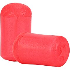 Pip 267-Hpf710 Disposable Soft Polyurethane Foam Ear Plugs, Nrr 30, Red