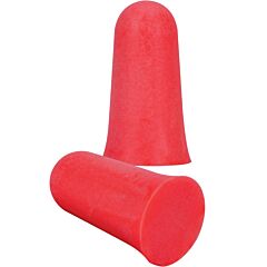 Pip 267-Hpf910 Disposable Soft Polyurethane Foam Ear Plugs, Nrr 33, Red