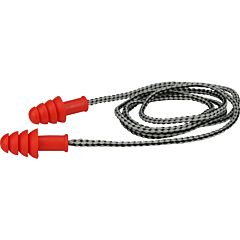 Pip 267-Hpr410C Reusable Tpr Corded Ear Plugs, Nrr 27, Red