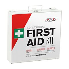 Pip 299-15050A-M Ansi Class A Metal First Aid Kit, 50 Person, White