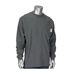 Pip 385-Frls-(Gr)-Xl Ar/Fr Long Sleeve T-Shirt, Gray, Size X-Large