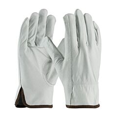 Pip 68-165/Xxl Superior Grade Top Grain Cowhide Leather Drivers Gloves, Keystone Thumb, Natural, Size 2X-Large