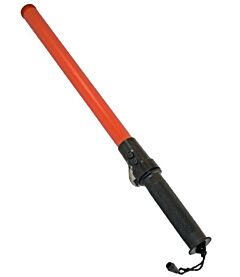 Pip 935-006B Flash Baton With Audible Signal, 22", Red, Size 22"