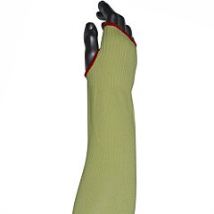 Pip S10Atafrcm/4-Nw-Es6-18T Single-Ply Ata® Sta-Cool™ Blended Sleeve With Thumb Hole, Narrow Width, Yellow, Size 18