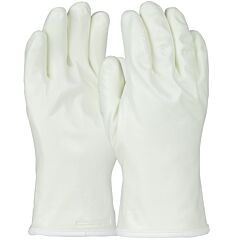 Qrp 104L Cold Handling Polyurethane Gloves With Thermal Acrylic/Cotton Lining, 11", White, Size Large