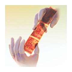 Qrp 2C-2X Disposable Vacuum Sealed Latex Finger Cots, Powered, 3.5 Mil, Natural, Size 2X-Large