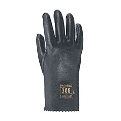 Qrp 300Wnl Polyurethane Electrostatic Dissipative (Esd) Solvent Gloves With Wool Lining, 10.25", Black, Size Large