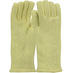 Qrp 59Gxl Heat & Cold Resistant Gloves With Twaron® Outer Shell And Nylon Lining, 14", Yellow, Size X-Large