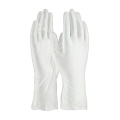 Qrp Vhc12Xl Single Use Class 100 Cleanroom Vinyl Gloves, 12", Clear, Size X-Large