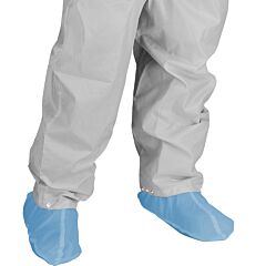 Uniform Technology Csc-60Lb-20Pk-M Taffeta Shoe Cover, Light Blue, Size Medium