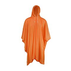 West Chester 49102/O Waterproof Poncho, 0.10 Mm, Orange