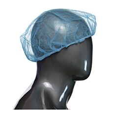 West Chester Ub-19-1000B Sbp Bouffant, Blue, Size 19