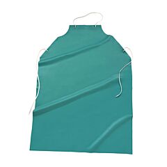 West Chester Ug-20-45 Green Vinyl Apron, 20 Mil, Green, Size 35" X 45