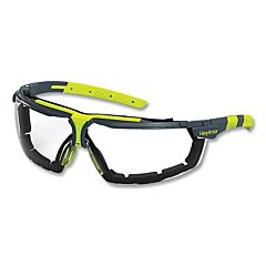 Hexarmor 11-25001-02 Vs300G Safety Glasses Trushield 2F Clear Yellow/Grey