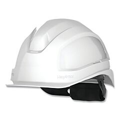 Hexarmor 16-13001 Xp250E Non-Vented Short Brim Hard Hat P/E White