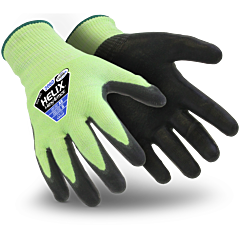 Hexarmor 2060-L Helix Coretex Hppe Gloves Palm Ctd Yellow/Black, Size Large