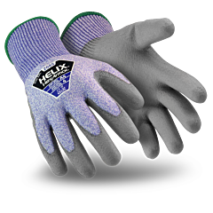Hexarmor 2085-Xl Helix Work Gloves W/Grip Pu Coated A4, Size X-Large