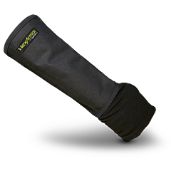 Hexarmor Ag8Tw-S Needle Resistant Sleeve 8" Armguard Spandex Wrist Black, Size Small