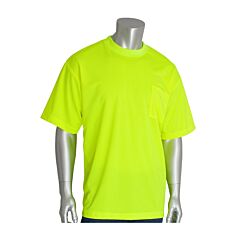 Pip 310 Cntsn Non-Ansi Short Sleeve T-Shirt, Hi-Viz