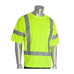 Pip 313-Cntse Class 3 Short Sleeve T-Shirt, Crew Neck, Chest Pocket