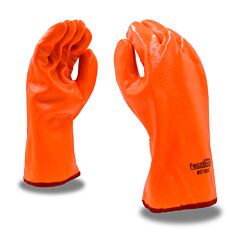 Cordova 5700F/C Gloves, Hi-Vis Orange, Single Dipped, Foam Insulated Pvc, Smooth Finish, Knit Wrist