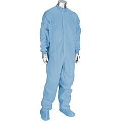 Uniform Technology Ccrc-89Lb-5Pk Disctek 2.5 Coverall, Light Blue