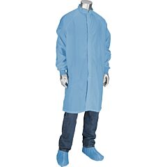Uniform Technology Cfrzc-74Lb-5Pk Altessa Grid Frock, Light Blue