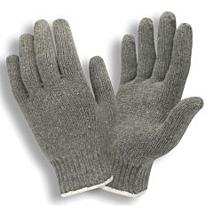 Cordova 3185Gl Gloves, Heavy Weight, Gray, Poly/Cotton Machine Knit, Size Large