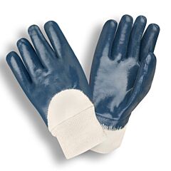 Cordova 6800-9 Gloves, Standard Dipped Nitrile, Palm Coated, Jersey Lined, Knit Wrist, Size 9