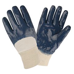 Cordova 6880Xl Gloves, Standard Dipped Nitrile, Palm Coated, Interlock Lined, Knit Wrist, Size X-Large