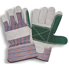 Cordova 7261Jpm Gloves, Regular Shoulder Leather, Joint Palm, Rubberized Safety Cuff, Size Medium