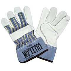 Cordova 8300Xl Gloves, Outlaw Premium Grain Leather Palm, Striped Canvas Back, Rubberized Safety Cuff, Size X-Large