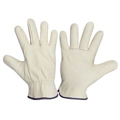 Cordova 1200Xl Gloves, Select Grain Cowhide Driver, Unlined, Shirred Elastic Back, Seamless Forefinger, Wing Thumb, Size X-Large