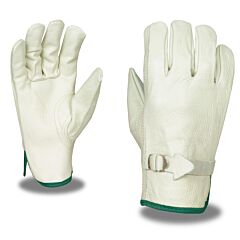 Cordova 8223Xl Gloves, Standard Grain Cowhide Driver, Unlined, Leather Pull Strap Back, Keystone Thumb, Size X-Large