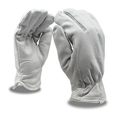 Cordova 8255S Gloves, Premium Grain Cowhide Driver, Thinsulate® Lined, Shirred Elastic Back, Keystone Thumb, Size Small